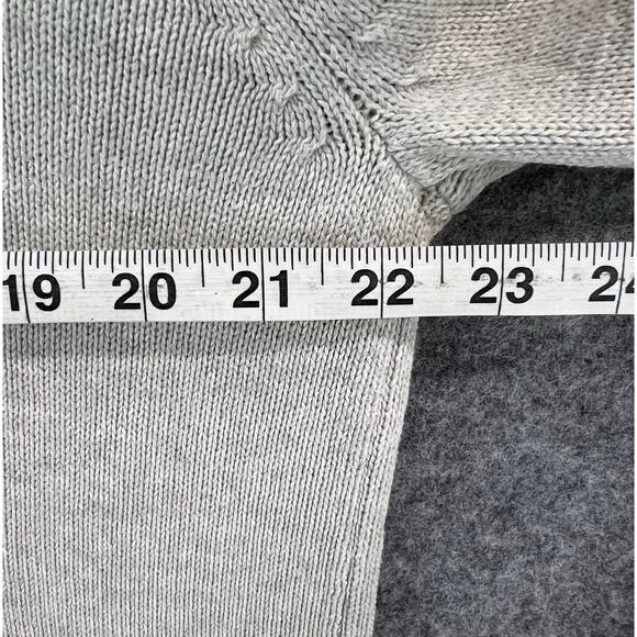 Rodd Gunn Sweater Mens L Cream Cotton Knit 1/4 Zip Layering Pullover Preppy - Picture 6 of 15